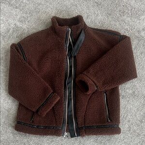 Abercrombie & Fitch Brown Bomber Jacket